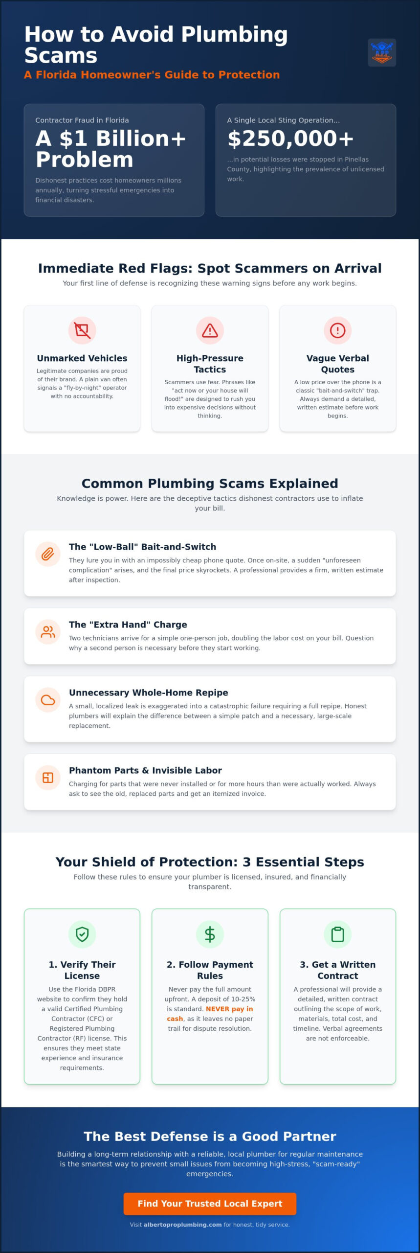 How to Avoid Plumbing Scams: A Homeowner’s Guide to Hiring with Confidence