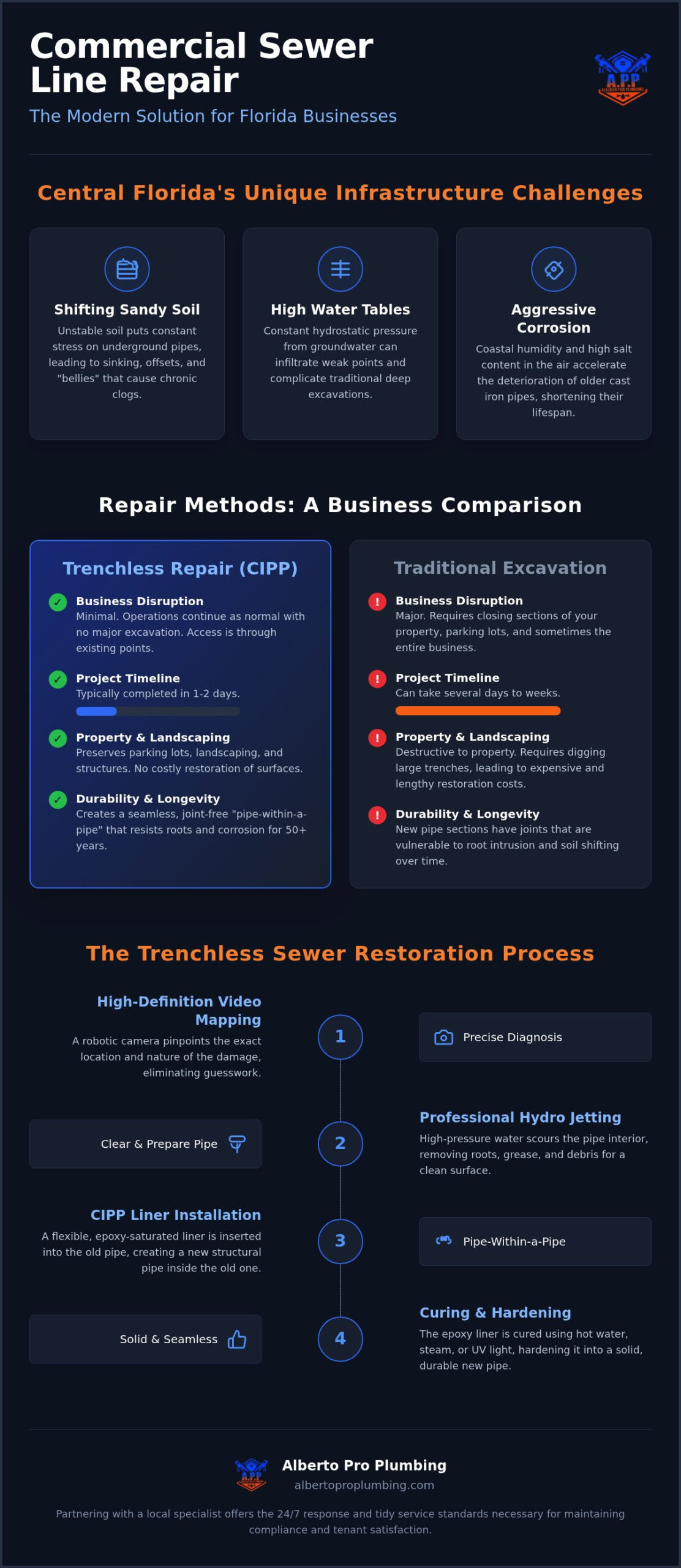 Commercial Sewer Line Repair in Florida: The 2026 Facility Manager’s Guide