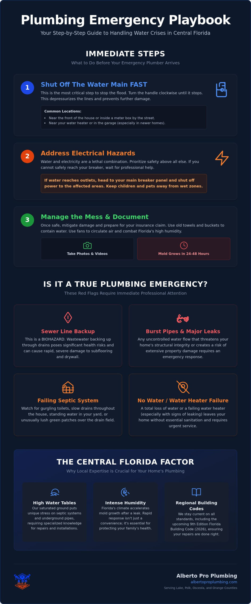 Emergency Plumber Central Florida: 24/7 Reliable Service for Your Home in 2026