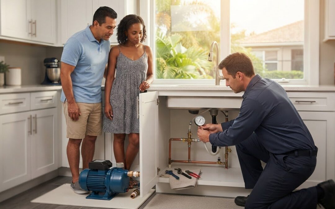 Low Water Pressure Repair in Clermont: Is a Booster Pump the Right Fix?